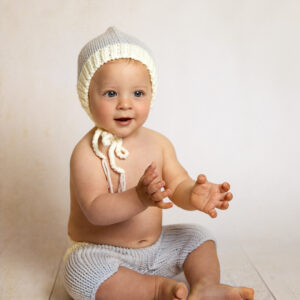 bebe de ocho meses